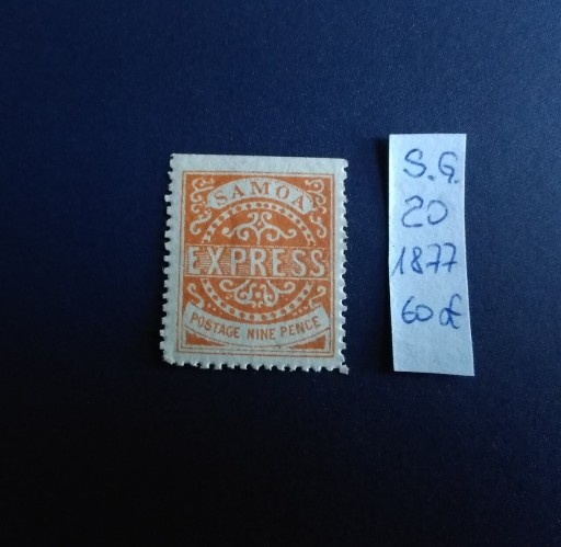 Zdjęcie oferty: Kolonie angielskie SAMOA  1877-1879