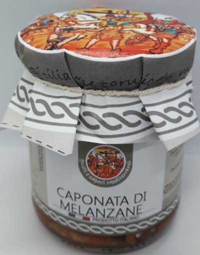 Zdjęcie oferty: CAPONATA Z BAKŁAŻAN 180g. SYCYLIJSKIE