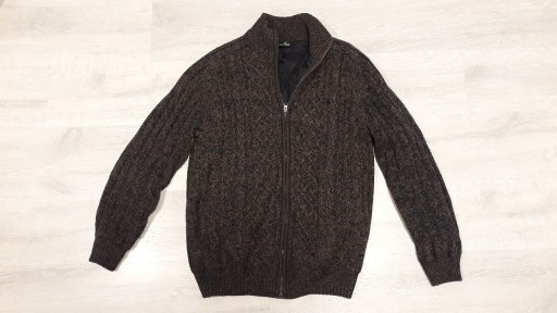 Zdjęcie oferty: ciepły sweter męski AUTHENTIC XL zamek jak NOWY