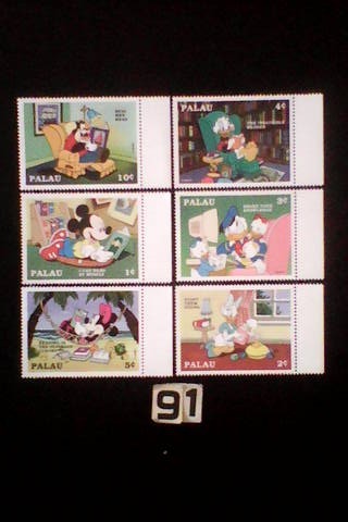 Zdjęcie oferty: Bajki Disneya , znaczki czyste 8 [ 6 pozycji ]