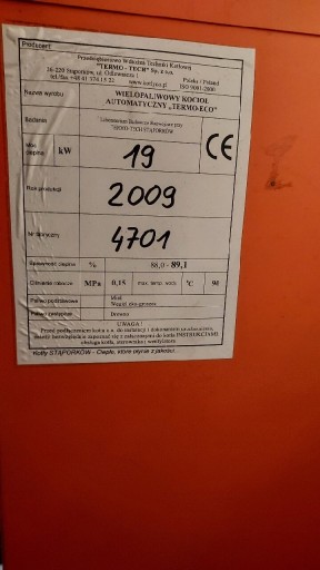 Zdjęcie oferty: Kocioł C.O 19 kw