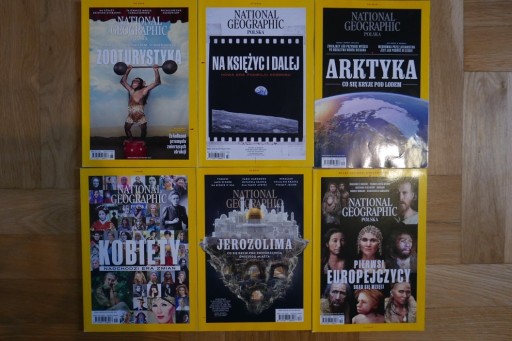 Zdjęcie oferty: National Geographic rocznik 2019, sześć numerów