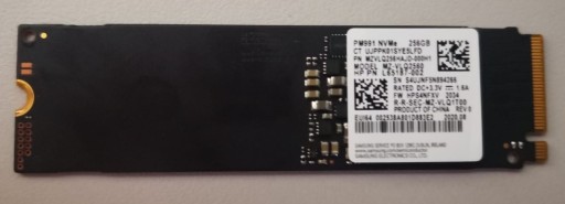 Zdjęcie oferty: Dysk SSD Samsung PM991 256 GB