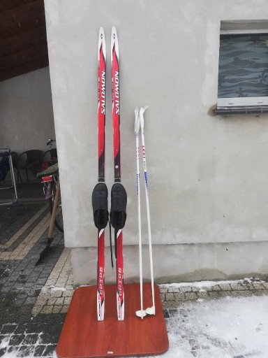 Zdjęcie oferty: NARTY BIEGOWE SALOMON 198cm+BUTY 28.5CM+KIJE 