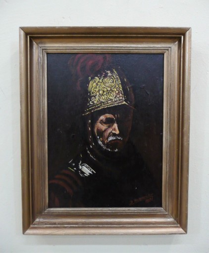 Zdjęcie oferty: OBRAZ NA DESCE REPRODUKCJA REMBRANT 60x50cm