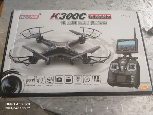 Zdjęcie oferty: DRON K300C kamera monitor 