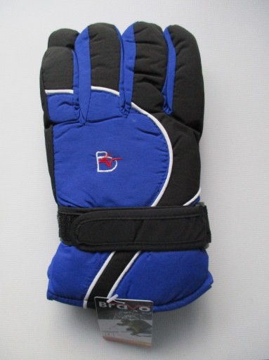Zdjęcie oferty: Rękawiczki męskie ortalionowe narciar niebieskie L