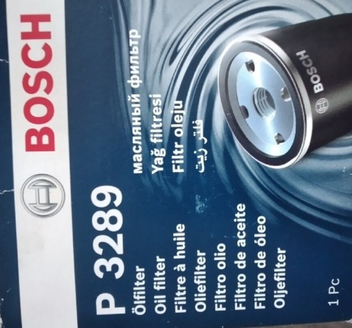 Zdjęcie oferty: Filtr oleju Bosch P 3289. Wysyłka gratis!