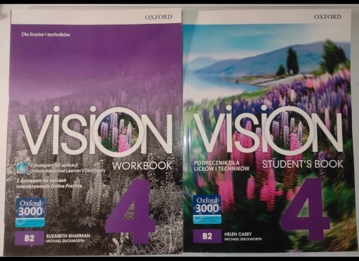 Zdjęcie oferty: Vision 4 podręcznik i ćwiczenia 