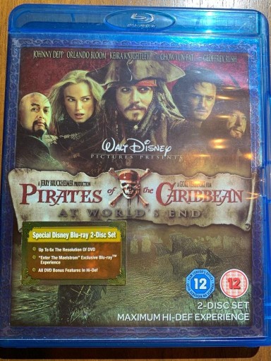 Zdjęcie oferty: Film Piraci z Karaibów Na Krańcu Świata na Blu-ray