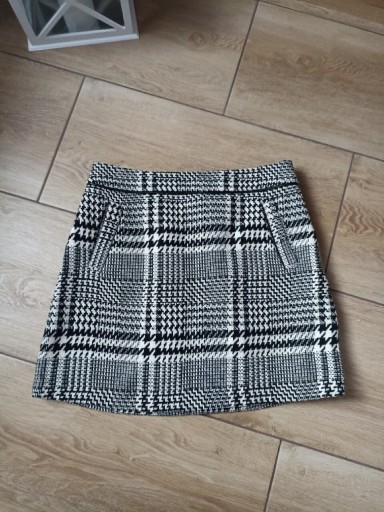 Zdjęcie oferty: Tweedowa spódniczka tweed XL F&F kratka