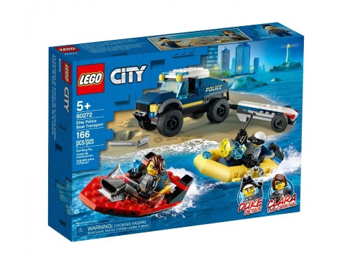 Zdjęcie oferty: LEGO City 60272 Transport łodzi policji specjalnej
