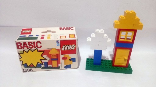 Zdjęcie oferty: LEGO 1588 Basic Building Set 1987
