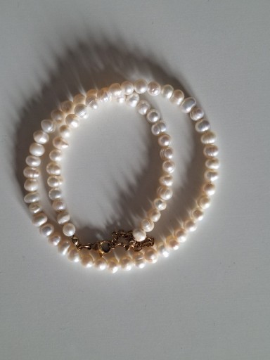 Zdjęcie oferty: Naszyjnik z pereł perły naturalne vintage