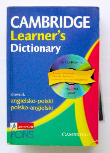 Zdjęcie oferty: Cambridge Learner's Dictionary