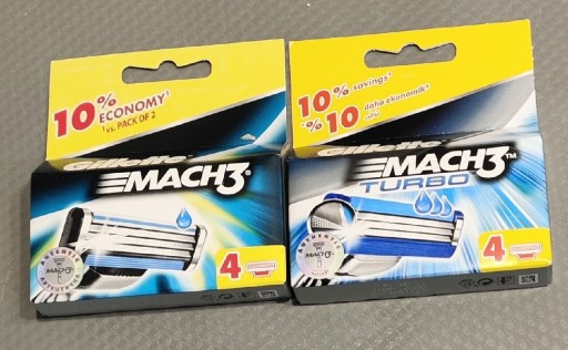 Zdjęcie oferty: Wkłady Gillette Mach3 8szt (2po 4szt). Oryginalne!