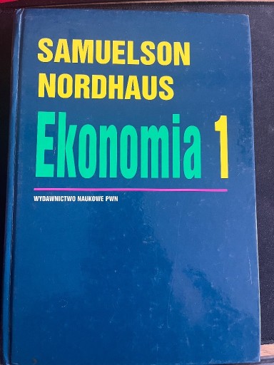 Zdjęcie oferty: Samuelson Nordhaus Ekonomia 1