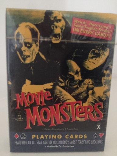 Zdjęcie oferty: Karty do gry. Movie Monsters. 