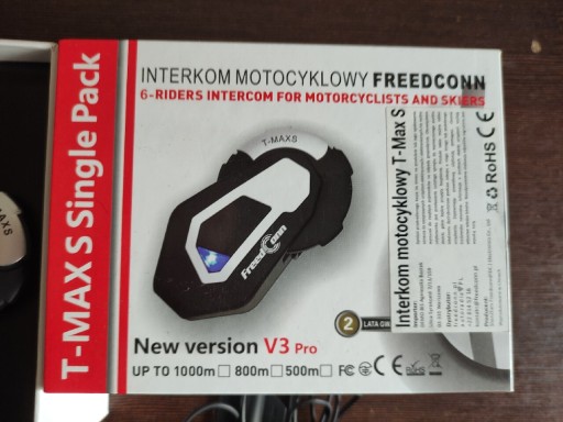 Zdjęcie oferty: INTERKOM MOTOCYKLOWY FREEDCONN T-MAX S PRO