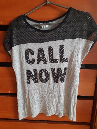 Zdjęcie oferty: Bluzka Call now z siateczką