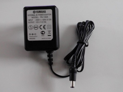 Zdjęcie oferty: Yamaha Zasilacz PA-130A Oryginalny 12V PSR YPT