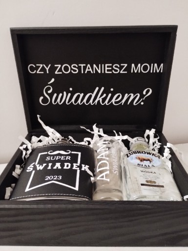 Zdjęcie oferty: Box dla świadka czy zostaniesz moim świadkiem 