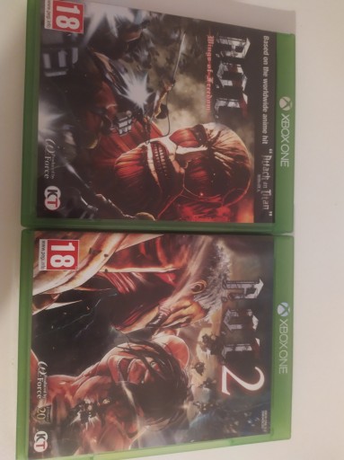 Zdjęcie oferty: Attack On Titan / Attack On Titan 2 Xbox