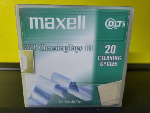 Zdjęcie oferty: Taśma czyszcząca MAXELL DLT Ceaning Tape III
