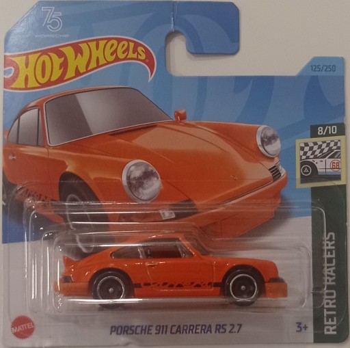 Zdjęcie oferty: HOT WHEELS PORSCHE 911 CARRERA RS 2.7