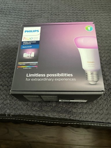 Zdjęcie oferty: Philips Hue White & Color Ambiance E27 Starter-Kit