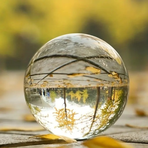 Zdjęcie oferty: Szklana kula do zdjęć 8cm kreatywne fajne zdjęcia