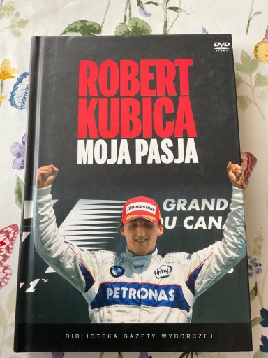 Zdjęcie oferty: Książka Robert Kubica Moja Pasja + DVD