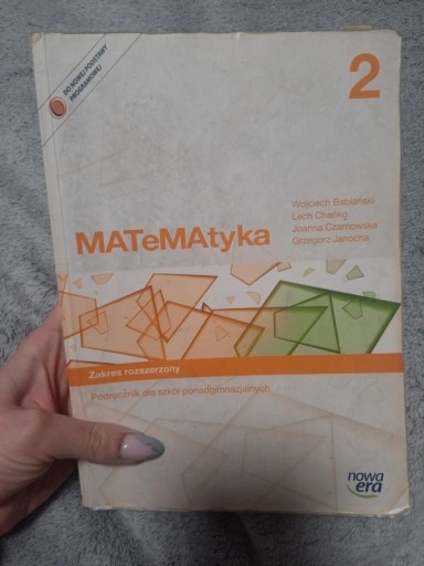 Zdjęcie oferty: Matematyka Podręcznik nowa era