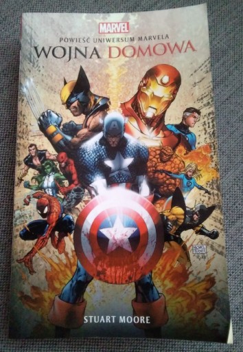 Zdjęcie oferty: Książka Marvel Wojna domowa Stuart Moore IronMan