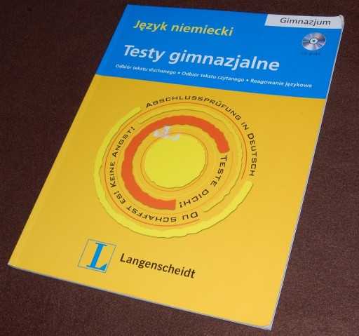 Zdjęcie oferty: Testy gimnazjalne Niemiecki Langenscheidt CD