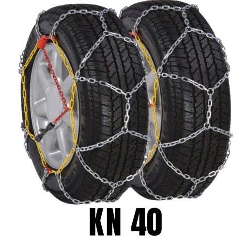 Zdjęcie oferty: Łańcuchy śniegowe KN40 koła 155/80R13 165/70R13