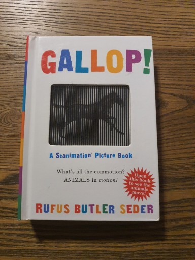 Zdjęcie oferty: Gallop! Książeczka po angielsku dla dzieci