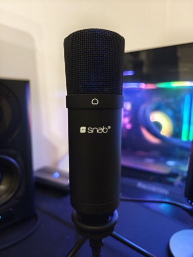 Zdjęcie oferty: Mikrofon USB SNAB HF-50 ZE STATYWEM