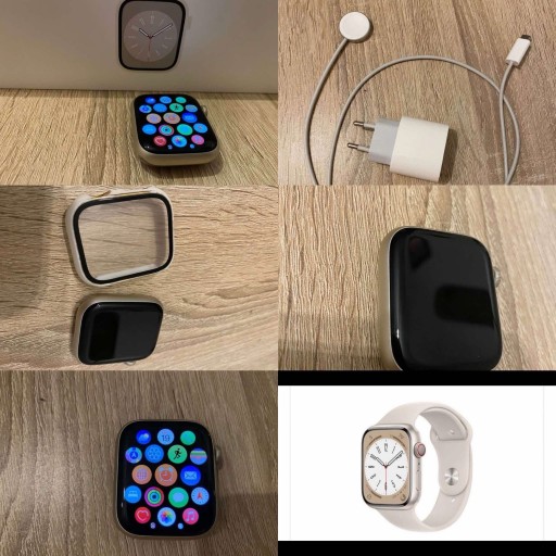 Zdjęcie oferty: Smartwatch Apple Watch series 8 GPS + Cellular 45mm 