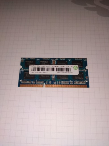 Zdjęcie oferty: Pamięć RAM RAMAXEL 2GB DDR3 1333MHz SODIMM