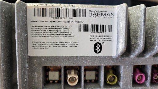 Zdjęcie oferty: Chrysler Pacifica radio nawigacja Uconnect Harman 