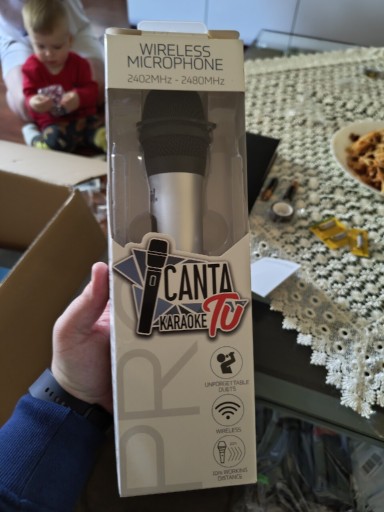 Zdjęcie oferty: Cantatu Wireless Microphone Karaoke Nowy 