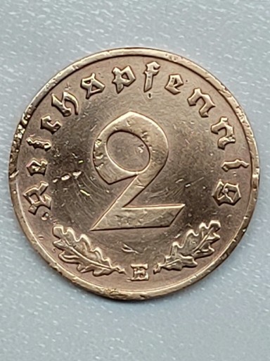 Zdjęcie oferty: 1939 Niemcy  2 pfennig E