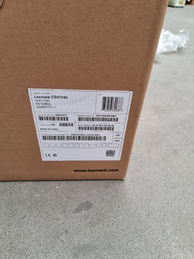 Zdjęcie oferty: Drukarki Lexmark 4XCS417DN od 1 PLN