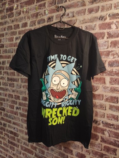 Zdjęcie oferty: Koszula czarna Rick and Morty rozmiar M