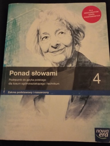 Zdjęcie oferty: Podręcznik do języka polskiego  4