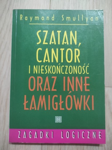 Zdjęcie oferty: Szatan, Cantor i nieskończoność & inne łamigłówki