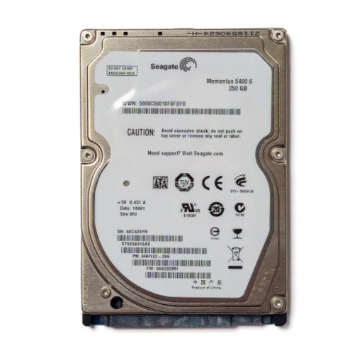 Zdjęcie oferty: Seagate ST9250315AS | HDD 5400 obr. | 250 GB