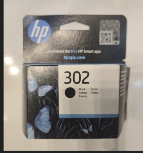 Zdjęcie oferty: Tusz HP 302 Czarny 3.5 ml F6U66AE
