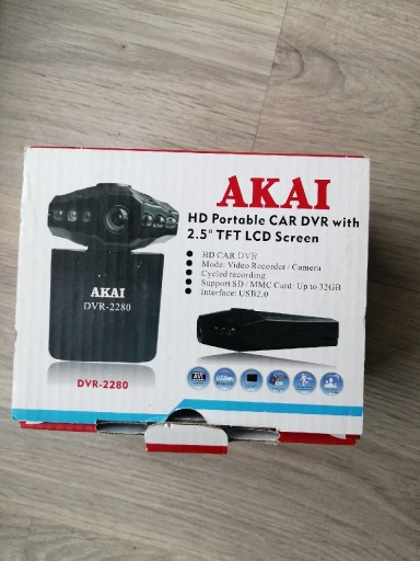 Zdjęcie oferty: Samochodowy wideo rejestrator AKAI 